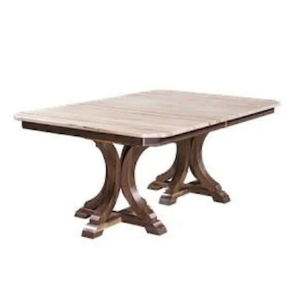 Corsica Double Pedestal Table